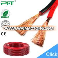 made in china hangzhou high quality Red Black 2 Conductor black and red speaker cable loudspeaker cable